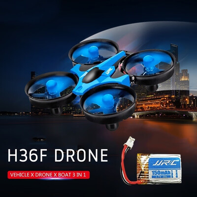 

New Boat Type Remote-Controlled Uav Sea&Land&Air Three-habitat Simulation Hovercraft H36 RC Kid Toy Gift