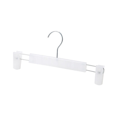 

Multifunctional Plastic Pants Clip Trouser Storage With 2 Clip Clothes Hanger