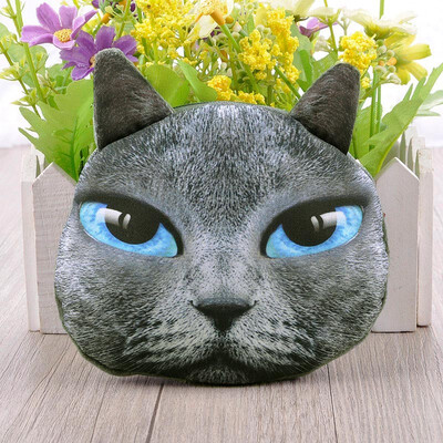 

New Casual Handbag Purse Cute Fashion Women Coin Purse Cat Animal Print Mini Wallet Zipper Closure Small Clutch Bag