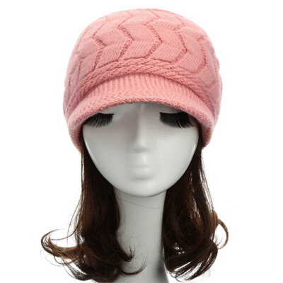 

Fashion Women Knitted Beret Crochet Slouch Baggy Beanie Winter Warm Hat Cap Headwear