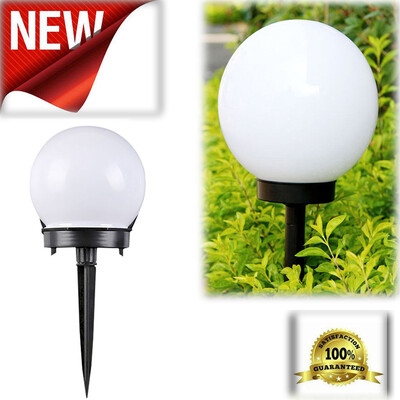 

Siaonvr LED Solar Power Outdoor Garden Path Yard Ball Light Lamp Lawn Road Patio