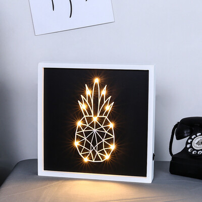 

Gobestart LED Creative Night Light 10×10×2 Inchs Decorative Small Table Lamp