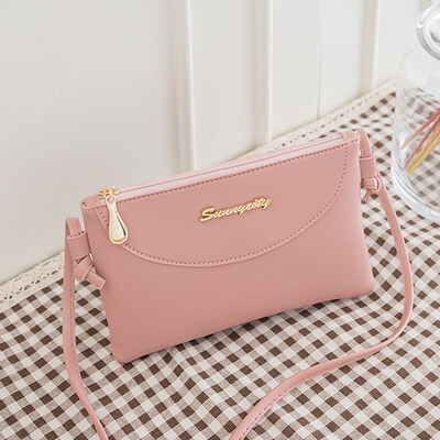 

New Simple Fashion Versatile Small Square Shoulder Messenger Bag Mobile Phone Shoulder Bags