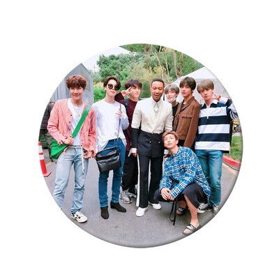 

KPOP BTS Bangtan Boys Album MAP OF THE SOUL PERSONA Brooch Badge Button Pin