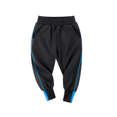 

Autumn Children Sports Trousers Long Pants Kids Cotton Bottoms Jogger Pants With Pocket