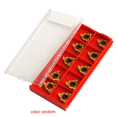 

10pcs AG60 16 ER 38" Carbide Threading Inserts Replacement for External Turning Tool Holder