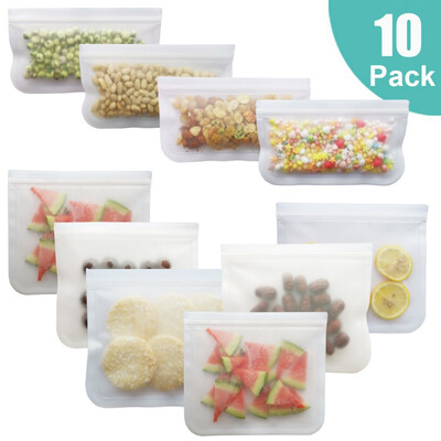 

Food Storage Bag Reusable PEVA Environmental Safe BPA Lead Free Preservation Containers