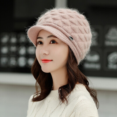 

Tailored Women Winter Warm Cap Scarf Beret Baggy Knit Crochet Beanie Hat Ski Cap