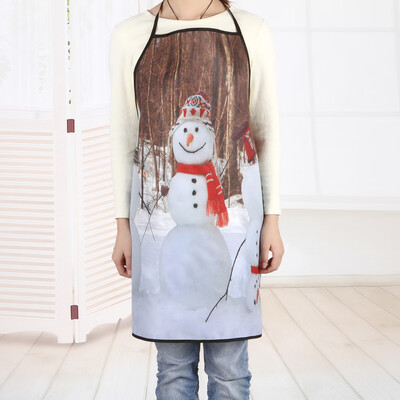 

Tailored Christmas Decoration Waterproof Apron Christmas Dinner Party Apron