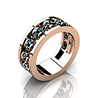 

Vintage Punk Gothic Titanium Stainless Steel Skull Ring For Men Women Jewelry