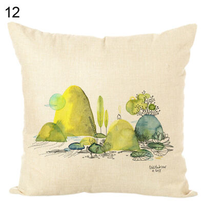 

Landscape Painting Soft Throw Pillow Case Cushion Cover Sofa Bed Car Home Decor