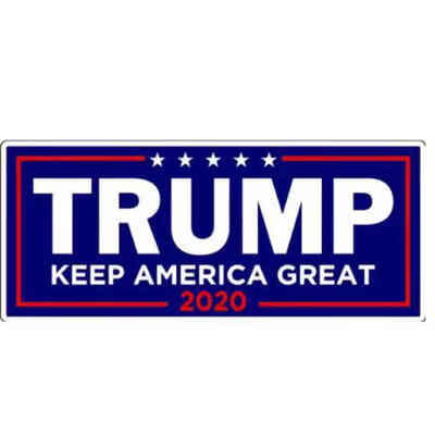 

10pcs President 2020 Election PVC Bumper Car Styling Body Sticker Auto Keep Make America Great Decal