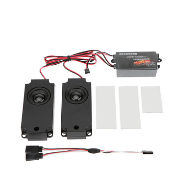 

RC Car Cool Throttle Linkage Groups Engine Sound Simulator 2 Speakers RC Sports Vehicle Model Parts