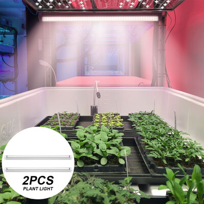 

2pcs Led Grow Light Full Spectrum Greenhouse Garden Indoor Hydroponic Plant Grow Light Panel Gardening Supplies