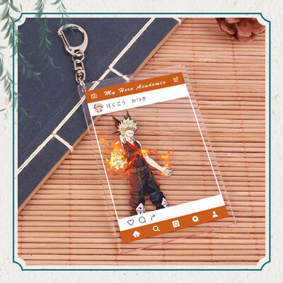 

Fat Bear Anime My Hero Academia Photo Acrylic Keyring Keychain