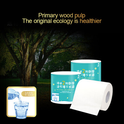 

Roll paper water-soluble toilet paper 10 rolls