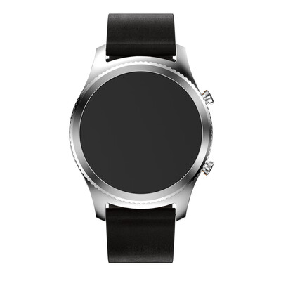

〖Follure〗Replacement Leather Watch Bracelet Strap Band For Samsung Gear S3 Frontier BK