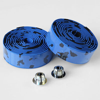 

2 Handlebar Tape Cork Grips Cycling Road Bicycle Bike Wrap Tapes & 2 Bar Plugs