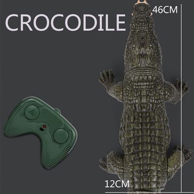 

YIWULANovelty Simulated Simulation Remote Crocodilian Model Realistic Kids Toy Gift