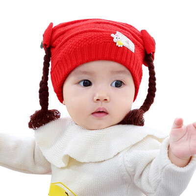

Baby Hats Newborn Infant Girl Boy Hat Kid Warm Casual Cap Beret Crochet Hemming Casual Caps
