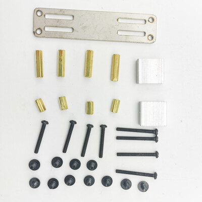 

Siaonvr Upgraded Metal Servo Fixed Mount Bracket Kit Parts For WPL RC Truck Car