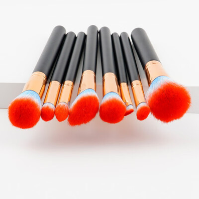 

8 Pcs Makeup Brush Set High Quality Soft Taklon Hair Professional Makeup Artist Brush Tool Kit