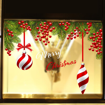 

〖Follure〗Christmas Wall Stickers Home Decor Stickers Cute Christmas Window Stickers