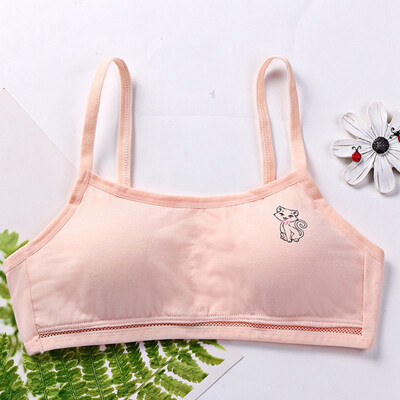 

Kids Bra Cotton Training Bra Girls Underwear Teenagers Girls Lingerie Puberty Young Girl Underwear Soft Teen Bras 8-16T