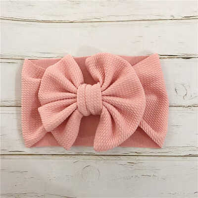 

Summer Solid Color Baby Headband Girls Twisted Knotted Nylon Elastic Hair Band Hair Accessories Haarband Baby Girl Headbands