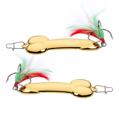 

2 Color VIB Golden Silver Road Lure Sequin Fishing Bait