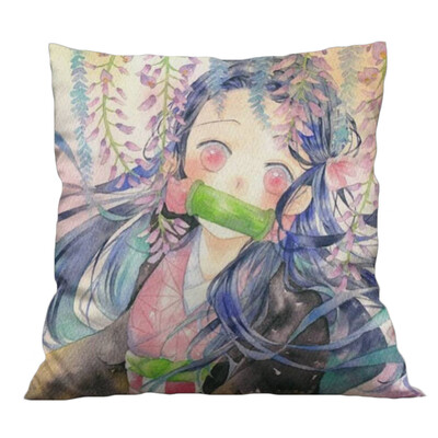 

Cartoon Throw Pillows Square Decorative Pillows for Kids Teens Adults&Anime Fans