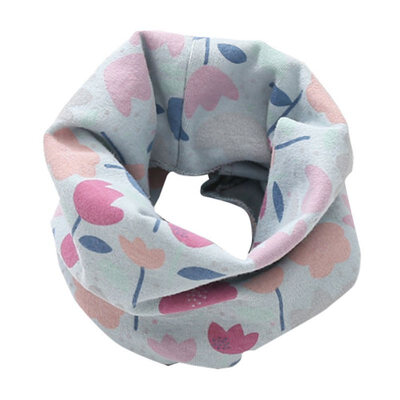 

Fashion Infant Thick Cotton Collar Scarves Baby Boys Girls Winter Warmer Cartoon Animal Pattern Scarf Toddler Neckerchiefs 0-12Y