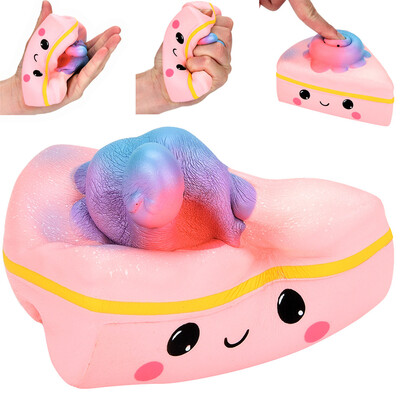 

YIWULA10cm Squishy misumi octopus cake Slow Rising Collection Gift Scented Squeeze Toy