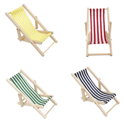 

Shore Coastal Doll Beach Chair Christmas Tree Holiday Ornament Home Decoration Prop Decor