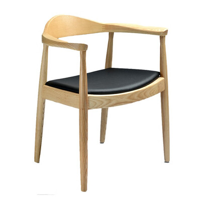 

High quality soild wood armrest dining chair