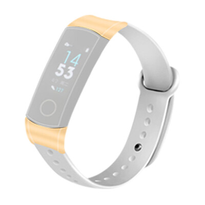 

〖Follure〗RG Connector Silicone Monochrome Watch Band Wrist Strap For Huawei Honor 4