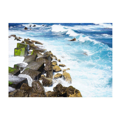 

3D Wall Stickers Bathroom Floor Beach Stone Kids Rooms Wall Sticker Home Decor Vinyl Decals Art Sticker Wall Poster