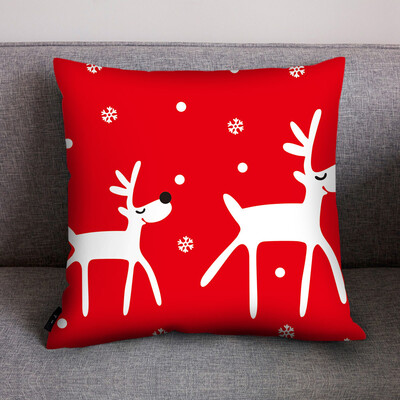 

〖Follure〗Print Pillow Case Polyester Sofa Car Cushion Cover Home Decor