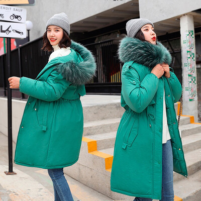 

Toponeto Fashion Women Solid Warm Winter Hooded Windbreaker Coat Jacket Overcoat Outwear