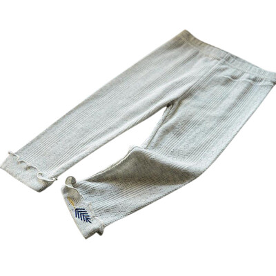 

Autumn Toddler Baby Girls Pencil Pants Cotton Simple Print Leggings Elastic Waist Bottom For Girl
