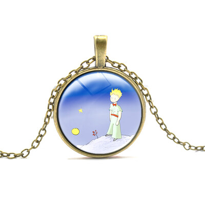 

The Little Prince Quote Pendant Inspirational Words Necklace Le Petit Prince