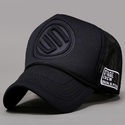 

Mens hat summer mesh baseball cap Korean sun sun visor sun hat outdoor breathable fashion hat wholesale