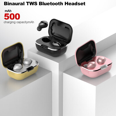 

Willstar N70 binaural TWS Bluetooth headset black yellow gold