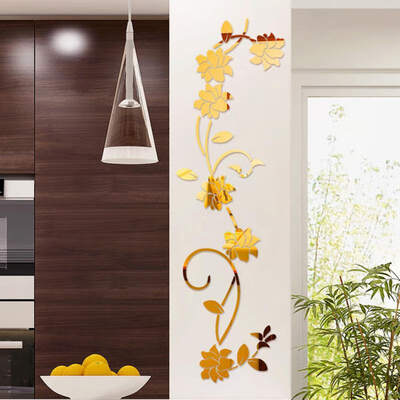 

Diy Vine Wall Stickers Removable Tracery Wall Stickers Acrylic Wall Stickers Household Adornment Wall Art
