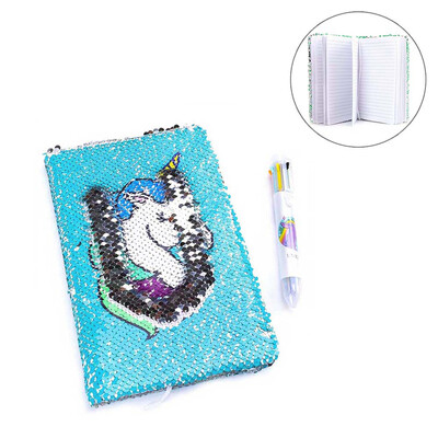

Magic Sequin Journal Reversible Sequin Office A5 Notebook Mermaid Notepad School Diary