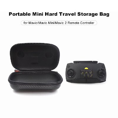 

STARTRC Mavic Transmitter Carry Case Portable Mini Hard Travel Storage Bag PU Handbag Compatible with DJI Mavic Mavic Mini Mavic 2