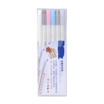 

Metel Pen Tip Grease Painting Markers DIY Card Gift Photo Album Mark Painting Marker Pen Multi Colors for Kids Gifts 106Pcs