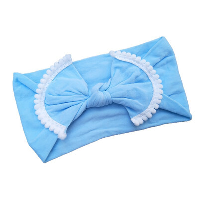 

New Baby Spandex Headband Soft Rabbit Bowknot Turban Hair Bands for Children Girls Elastic Headwrap Hair Accessories Headbands