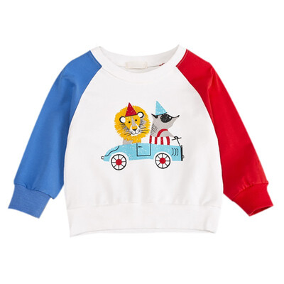 

Autumn Tops Kids Baby Clothes Girl Boy Cartoon Print Sweatshirts Casual Toddler Blouse Long Sleeve Outerwear Infant Clothing