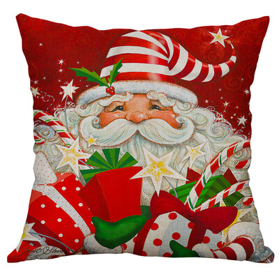 

〖Follure〗Christmas Sofa Bed Home Decor Pillow Case Cushion Cover